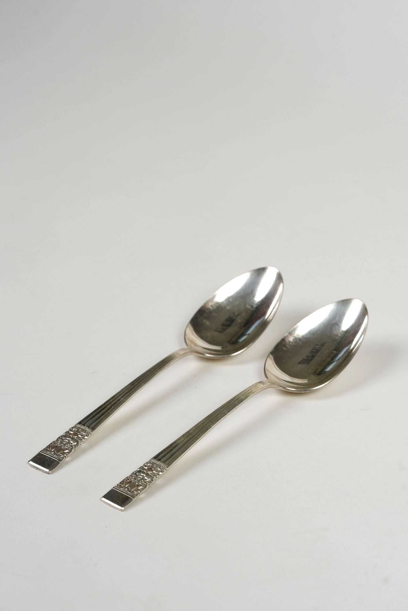 Antique Sliver-Plated Teaspoons | Set of 8
