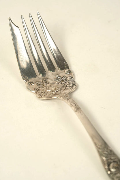 Antique Rosalie Serving Fork