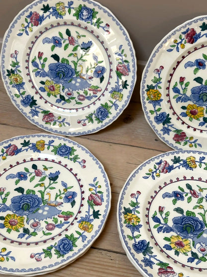 Set of 6 | Mason's Ironstone Regency Dinner Plates