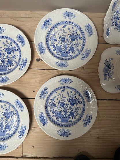 Antique Dinnerware Set by J. Ridgway