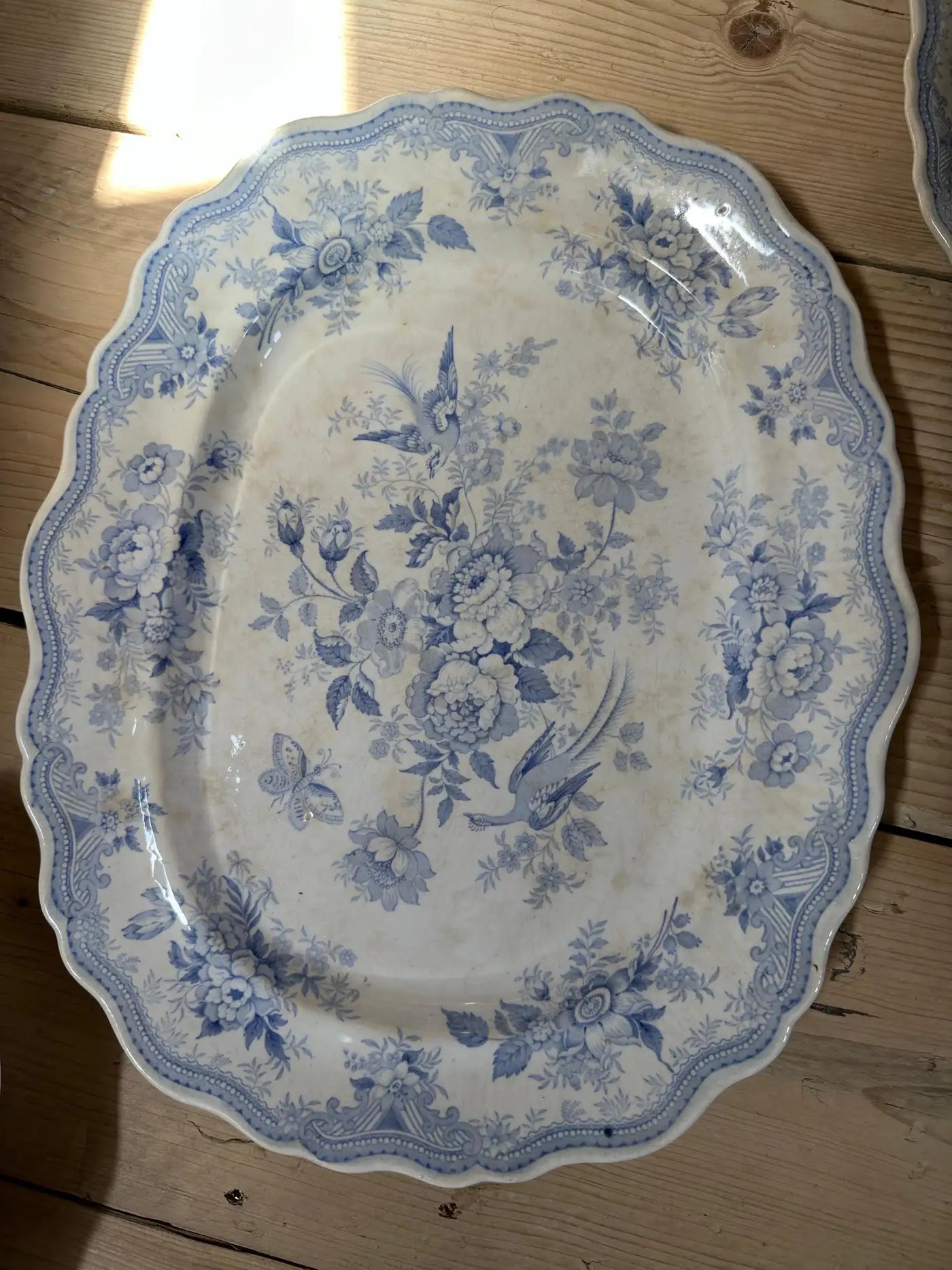 18-Piece Podmore, Walker & Co. Asiatic Pheasants Dinner Service