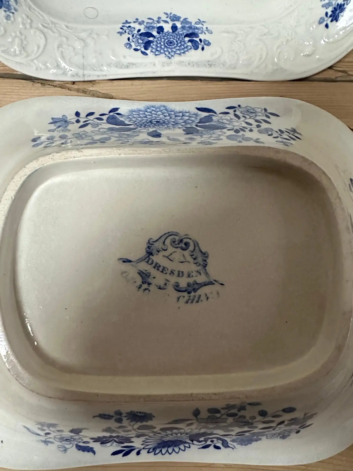 Antique Dinnerware Set by J. Ridgway