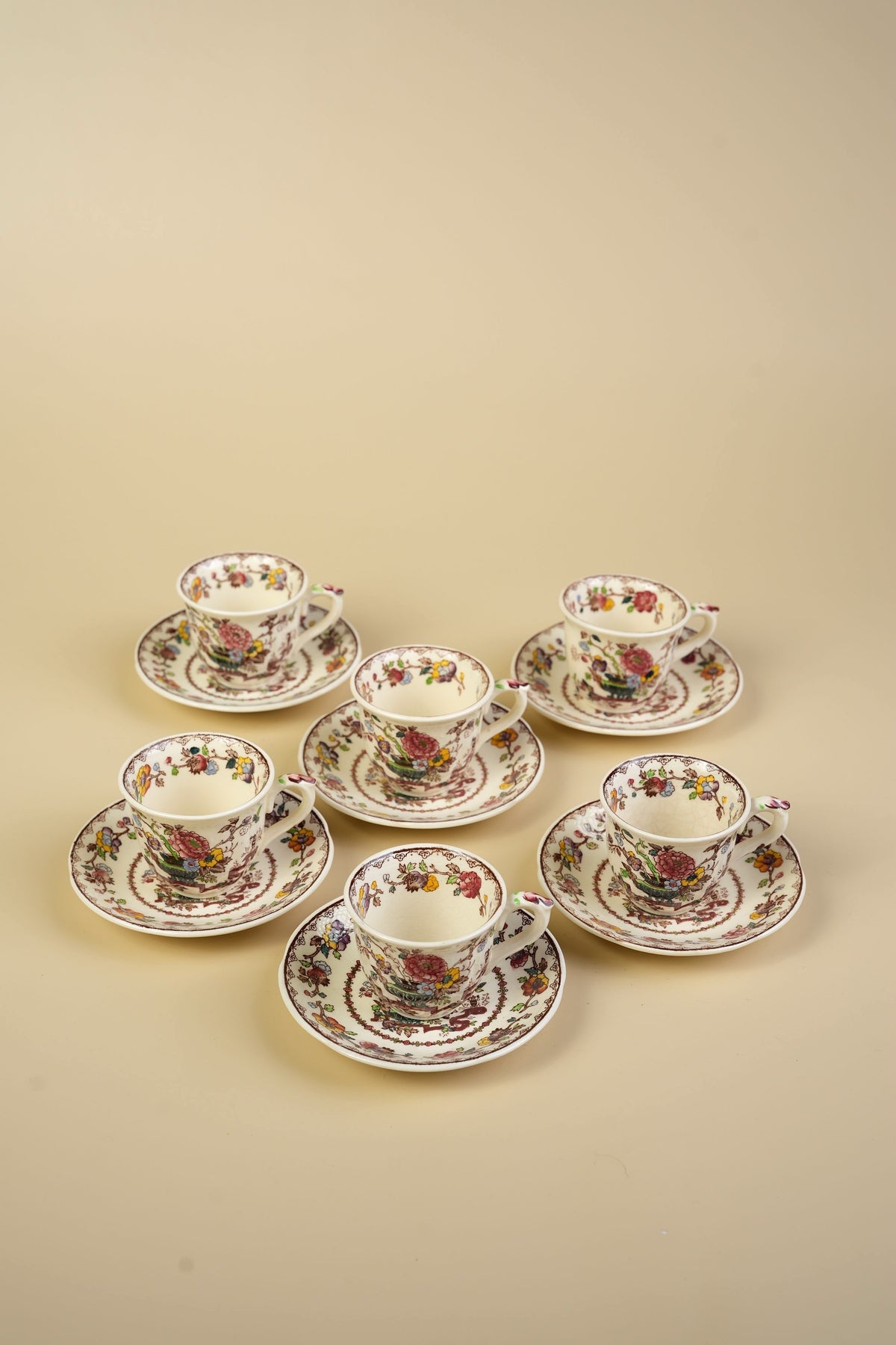 Mason’s Nabob Espresso Coffee Cups & Saucers