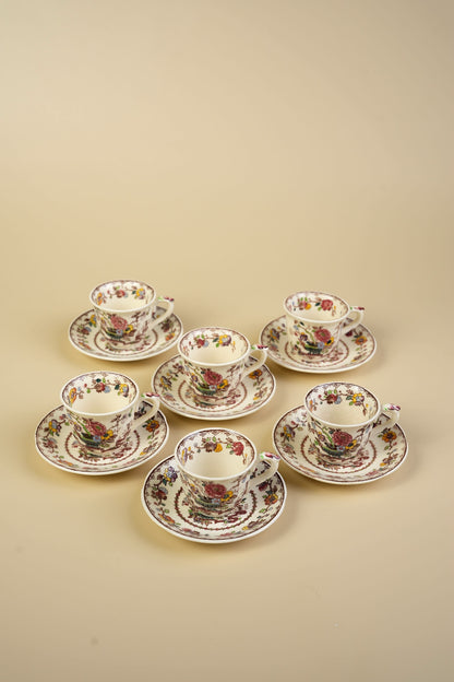 Mason’s Nabob Espresso Coffee Cups & Saucers