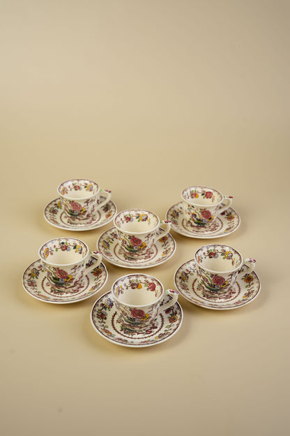 Mason’s Nabob Espresso Coffee Cups & Saucers