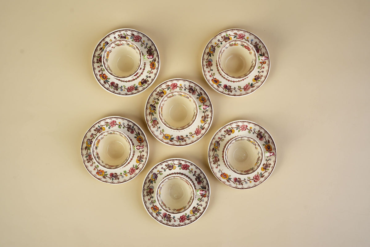 Mason’s Nabob Espresso Coffee Cups & Saucers