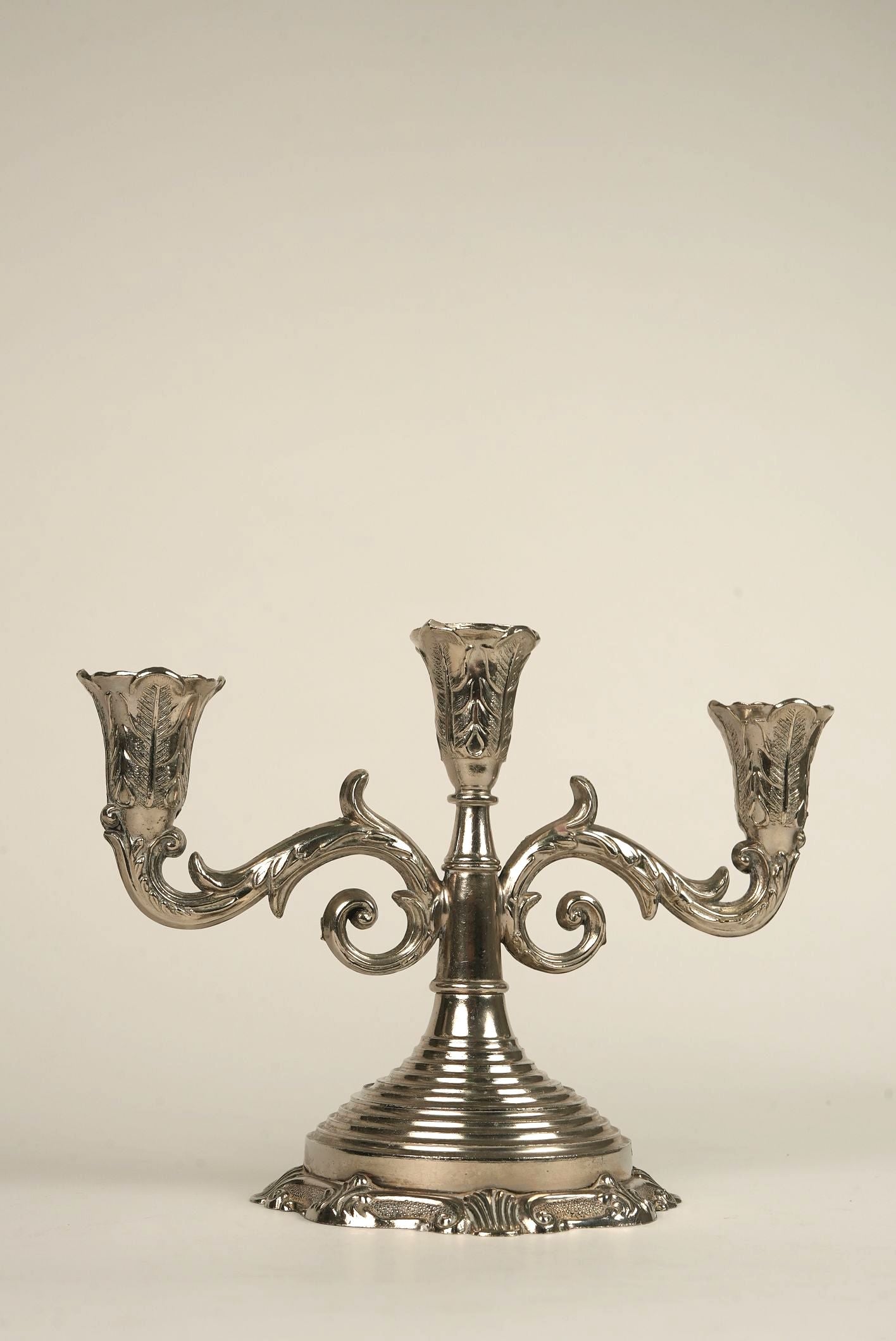 Antique Silver Candelabras | Set of 2