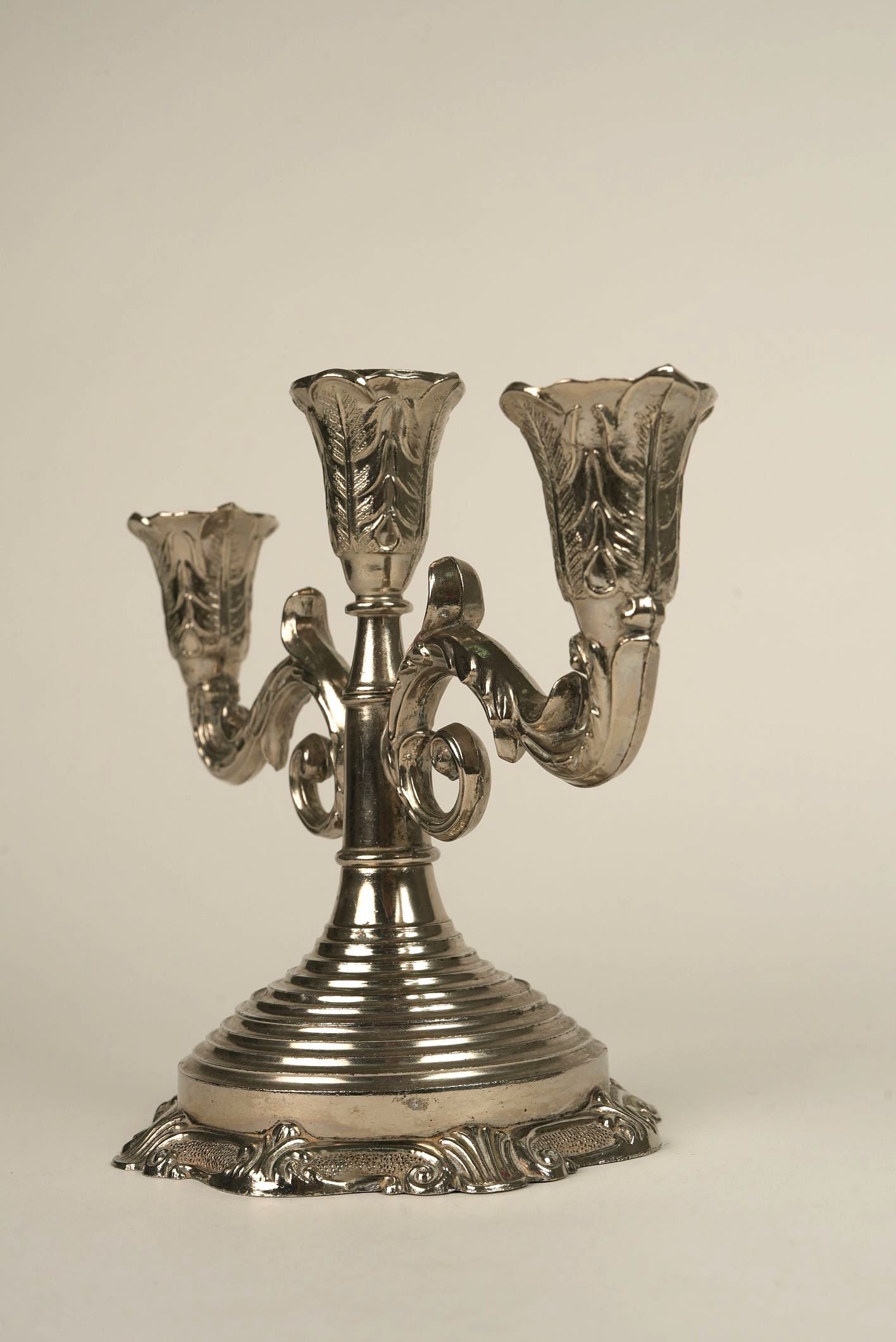 Antique Silver Candelabras | Set of 2