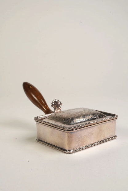 Silver-Plated Vintage Silent Butler