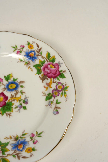 Vintage Floral Side Plate