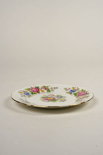 Vintage Floral Side Plate