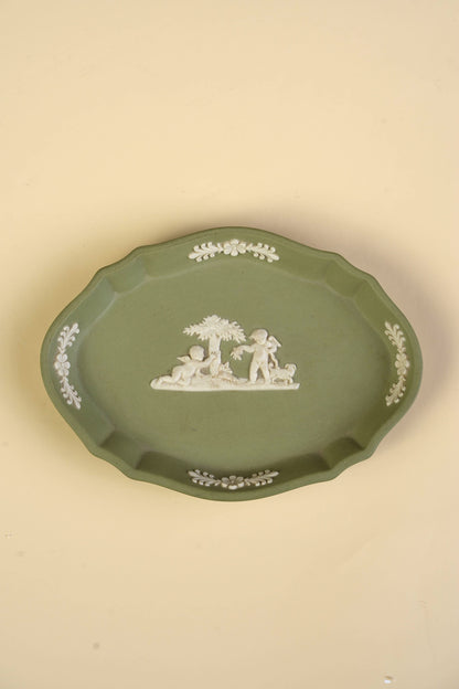 Jasperware Wedgwood Trinket Plate