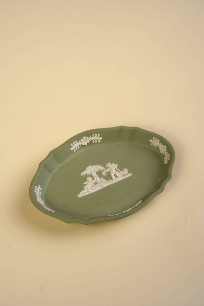 Jasperware Wedgwood Trinket Plate