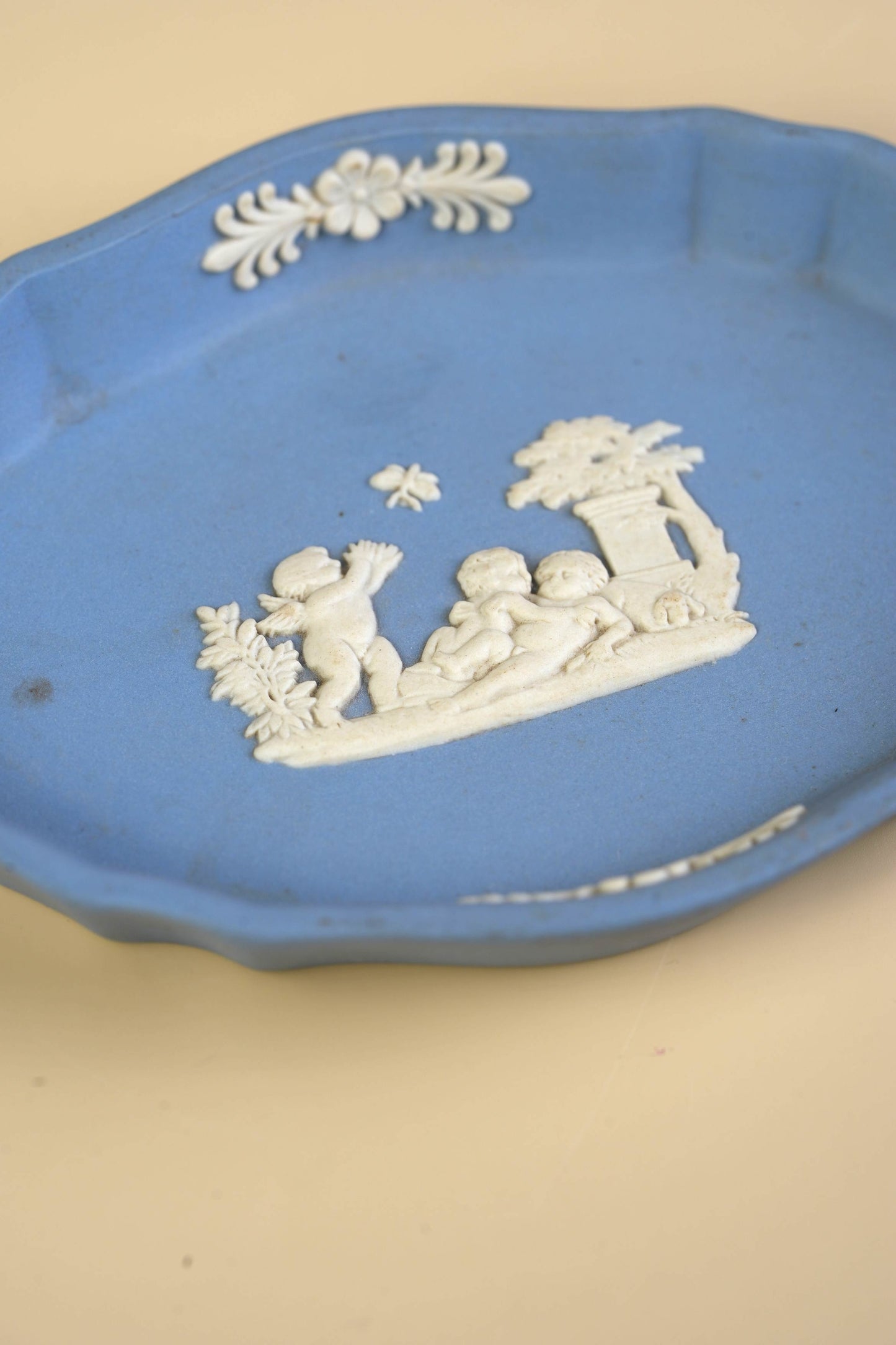 Jasperware Wedgwood Trinket Plate